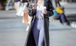 郑州风衣小姐姐,街头潮流新标杆